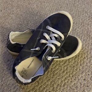 Time and Tru Kids Navy Sneakers with White Accents